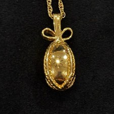 Joan Rivers Gold Bow Egg