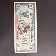 Vintage 1987 1 DISNEY DOLLAR