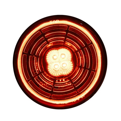 Round amber clearance - 4",