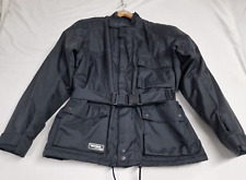 Lewis Energised Textile Motorcycle Jacket Men's Size Medium with Kevlar. Black.