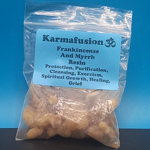 Frankincense and myrrh - and, resin