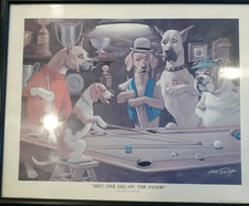 "Hey one foot on the floor!"