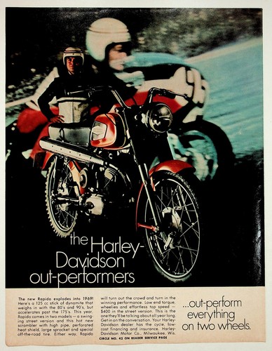 1969 harley davidson - 1969, rapido