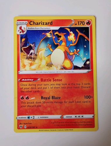 Pokemon card charizard vivid - pokemon,