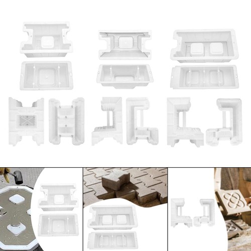 Concrete block mould round diy - round,