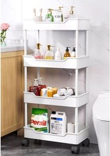 4 Tier Storage Trolley Cart on