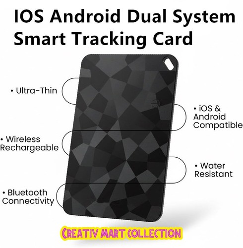 Smart wallet tracker card - wallet,