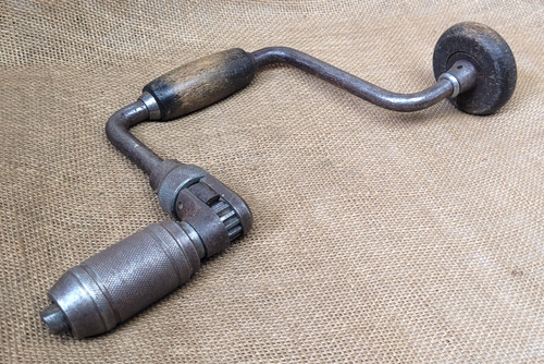 Stanley hand drill brace - hand,