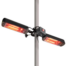 Dellonda DG176 Folding Parasol Gazebo Patio Outdoor Infrared Heater 1600W 230V