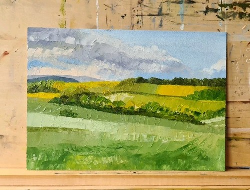 Original oil painting - original,