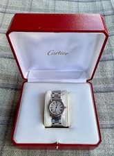 CARTIER Rondo Solo Case Size 29mm Ladies Used Watch with Cartier case.