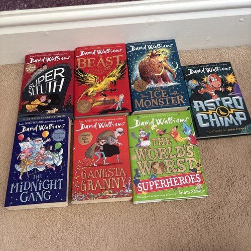 David walliams book bundle - walliams, 8