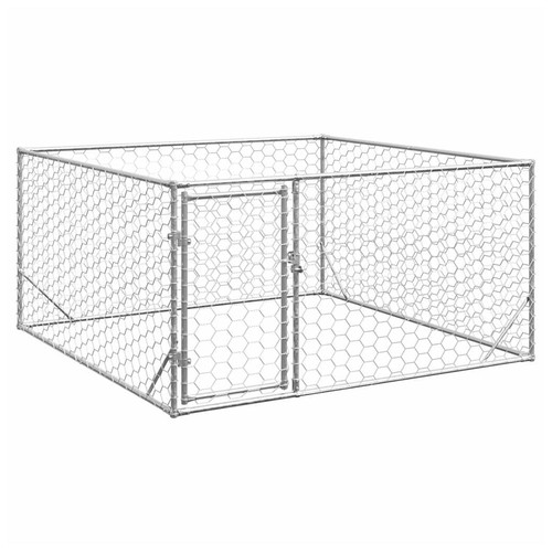 Outdoor dog kennel 2x2x1m - kennel,