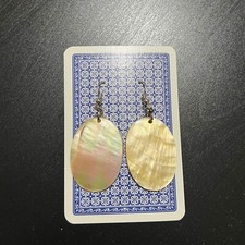 y2k shell earrings vintage retro boho 90s 2000s womens summer mother of pearl