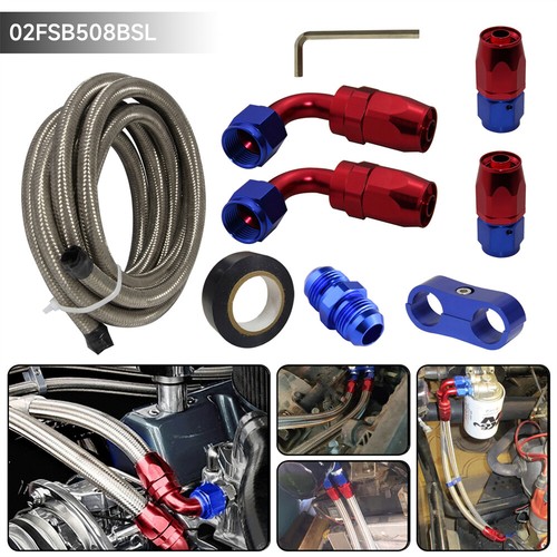 10ft an8 stainless steel - 3m,