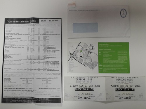 Depeche mode tickets - depeche,