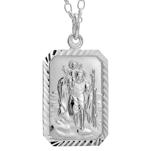 Rectangular silver - silver, st