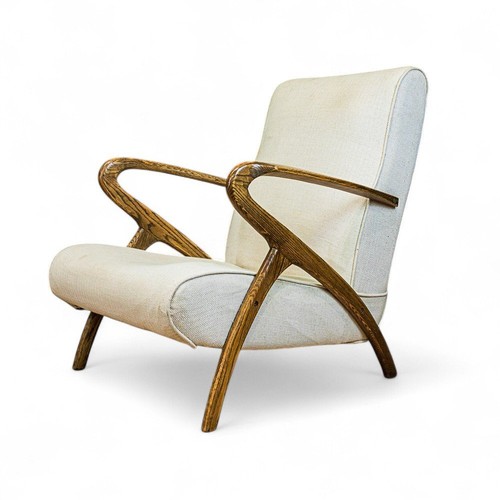 Mid century oak fireside - mid,