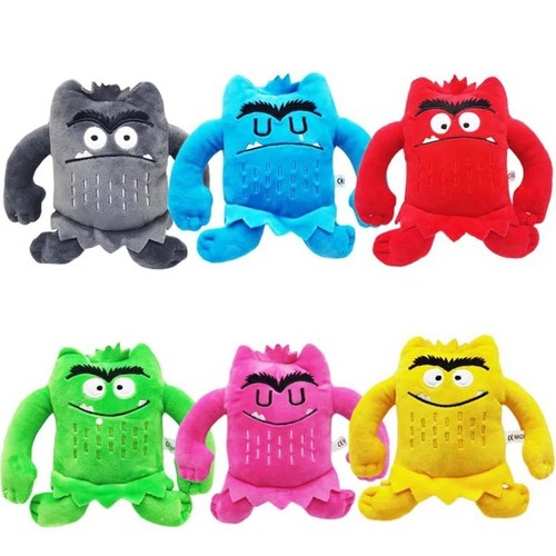 6pcs cute emotion monster - 6pcs,