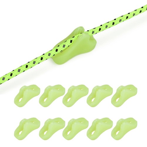 10pcs glow the dark guyline - dark,