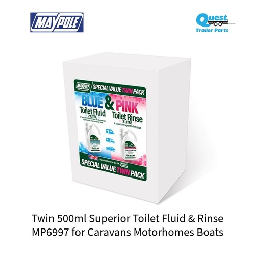 Twin 500ml superior toilet - 500ml,