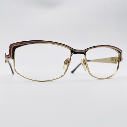 Cazal eyeglasses gold - gold, square
