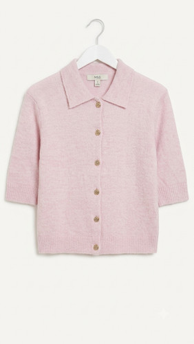 Collared button front - m&s,