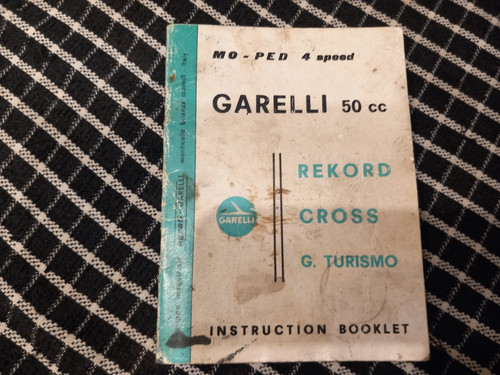 Garelli 50cc rekord - garelli,