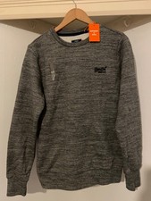 Superdry Mens Grey Pullover