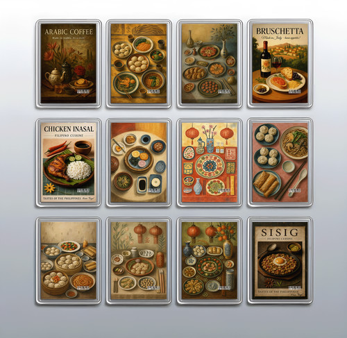 Food drinks fridge - &, magnet