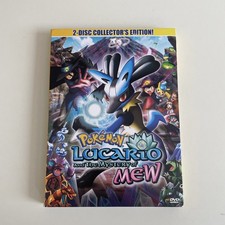 Pokemon Lucario and The Mystery of Mew Region 1 Excellent condition US import 