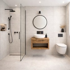 Rustic Solid Wood Vanity
