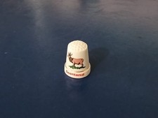 2000s Bone China Thimble No.7