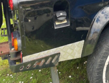 Defender ('83-'06) 110 Silver Rear Corner Chequer Plate Pair for landrover