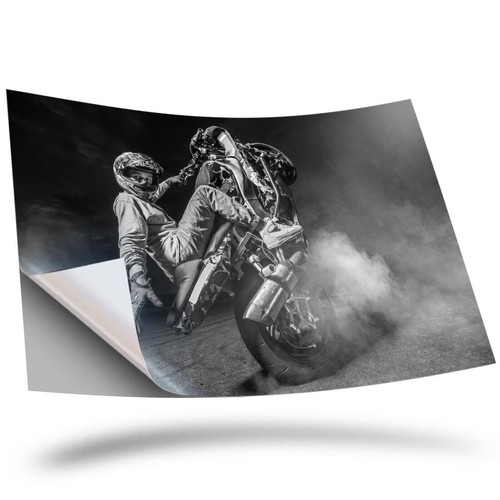 Vinyl sticker bw - 1,