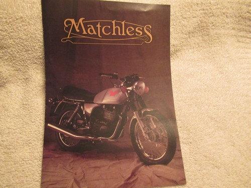 Matchless g80 brochure - matchless,