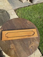 SOLID MEDIUM OAK KITCHEN DRAWER FRONT 600 X 160 OLD MFI  STOCK DX708