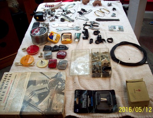 Pictured lot bicycle tools - as,