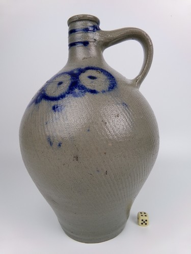 Antique westerwald jug pitcher - jug,