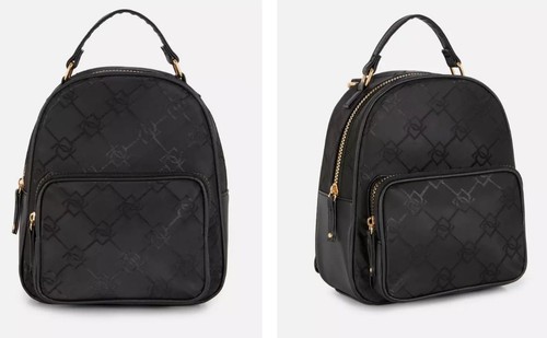 Faux leather monogram mini - faux,