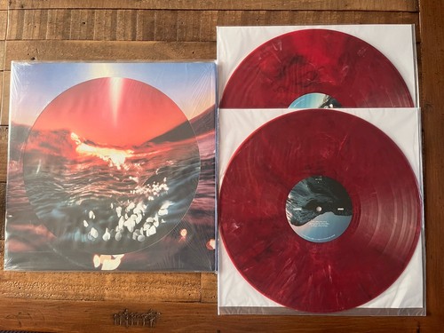 Bonobo fragments red marbled - fragments,