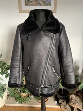 Zara Black Faux Leather