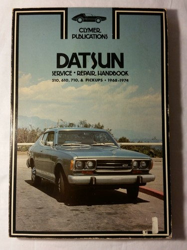 Clymer datsun service repair - datsun,