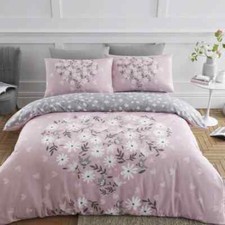 Ditsy Heart Printed Duvet Set