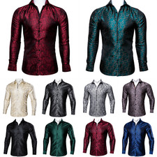 Mens Dress Shirt Long Sleeve
