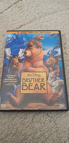Brother bear dvd disc - bear,