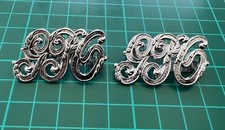 G.P.O White Metal 20th Century Collar Badges BB-37