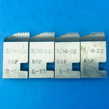 Set of 5/16 x 22 BSF Chasers for 1/2" Coventry Die Head [#91]