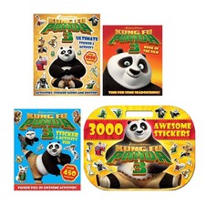 Kung Fu Panda Collection 4 Books Set - Ages 3+ - Paperback/Hardback