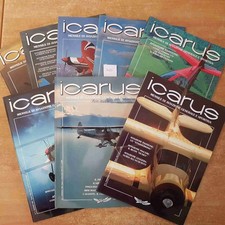 Icarus Monthly Of Aviation General And Sports 8 Numbers 1990 Paragliding Boots